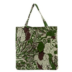 Texture Ornament Pattern Seamless Paisley Grocery Tote Bag by danenraven