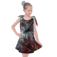 Abstract Pattern Design Art Wallpaper Tracery Texture Kids  Tie Up Tunic Dress by danenraven