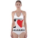 I love balsamic Cut-Out One Piece Swimsuit View1