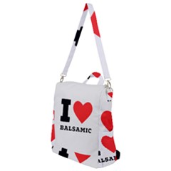 I Love Balsamic Crossbody Backpack by ilovewhateva