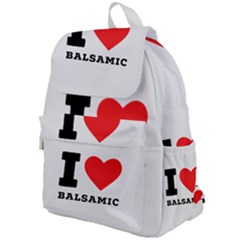 I Love Balsamic Top Flap Backpack by ilovewhateva