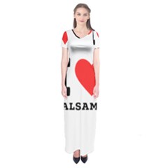 I Love Balsamic Short Sleeve Maxi Dress by ilovewhateva