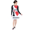 I love balsamic Plunge Pinafore Dress View2