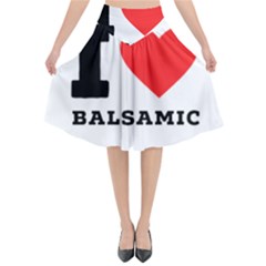 I Love Balsamic Flared Midi Skirt by ilovewhateva