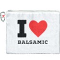 I love balsamic Canvas Cosmetic Bag (XXXL) View1