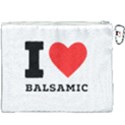 I love balsamic Canvas Cosmetic Bag (XXXL) View2