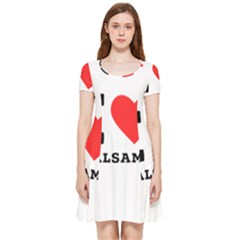 I Love Balsamic Inside Out Cap Sleeve Dress by ilovewhateva