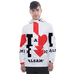 I Love Balsamic Men s Front Pocket Pullover Windbreaker by ilovewhateva