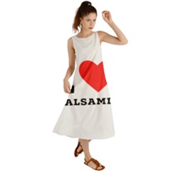 I Love Balsamic Summer Maxi Dress by ilovewhateva