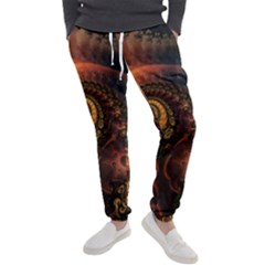 Paisley Abstract Fabric Pattern Floral Art Design Flower Men s Jogger Sweatpants by danenraven