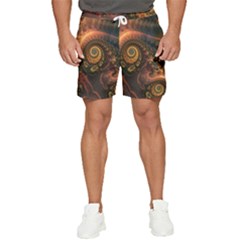 Paisley Abstract Fabric Pattern Floral Art Design Flower Men s Runner Shorts by danenraven