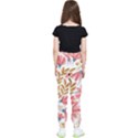 Flowers Pattern Seamless Floral Floral Pattern Kids  Elastic Waist Pants View2