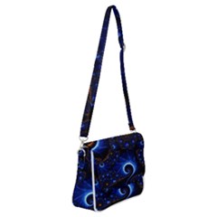 Abstract Design Art Pattern Wallpaper Shape Decoration Shoulder Bag With Back Zipper by danenraven