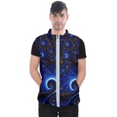 Abstract Design Art Pattern Wallpaper Shape Decoration Men s Puffer Vest