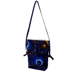 Abstract Design Art Pattern Wallpaper Shape Decoration Folding Shoulder Bag by danenraven