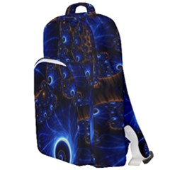 Abstract Design Art Pattern Wallpaper Shape Decoration Double Compartment Backpack by danenraven