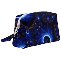 Abstract Design Art Pattern Wallpaper Shape Decoration Wristlet Pouch Bag (large) by danenraven