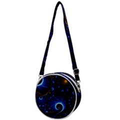 Abstract Design Art Pattern Wallpaper Shape Decoration Crossbody Circle Bag by danenraven