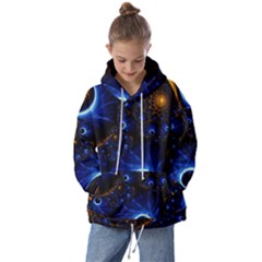 Abstract Design Art Pattern Wallpaper Shape Decoration Kids  Oversized Hoodie