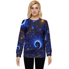 Abstract Design Art Pattern Wallpaper Shape Decoration Hidden Pocket Sweatshirt