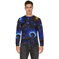 Abstract Design Art Pattern Wallpaper Shape Decoration Men s Fleece Sweatshirt