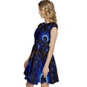 Abstract Design Art Pattern Wallpaper Shape Decoration Cap Sleeve High Waist Dress View2