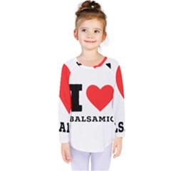 I Love Baci Kids  Long Sleeve Tee