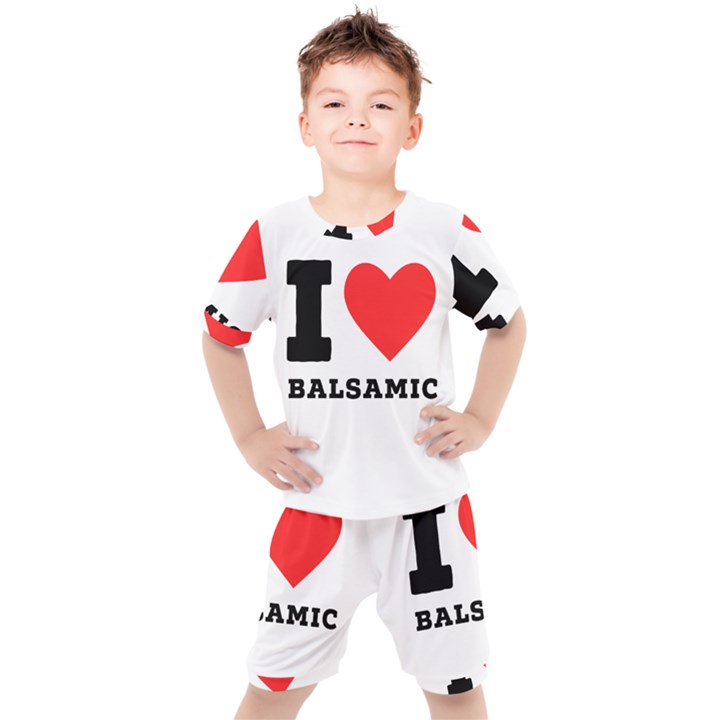 I love baci Kids  Tee and Shorts Set