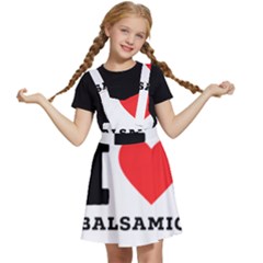 I Love Baci Kids  Apron Dress by ilovewhateva