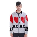 I love baci  Men s Windbreaker View1