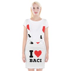 I Love Baci  Braces Suspender Skirt by ilovewhateva