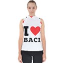 I love baci  Mock Neck Shell Top View1