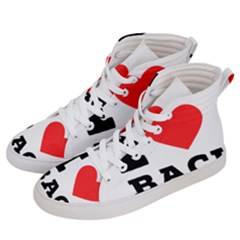 I Love Baci  Women s Hi-top Skate Sneakers by ilovewhateva