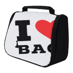 I Love Baci  Full Print Travel Pouch (small) by ilovewhateva