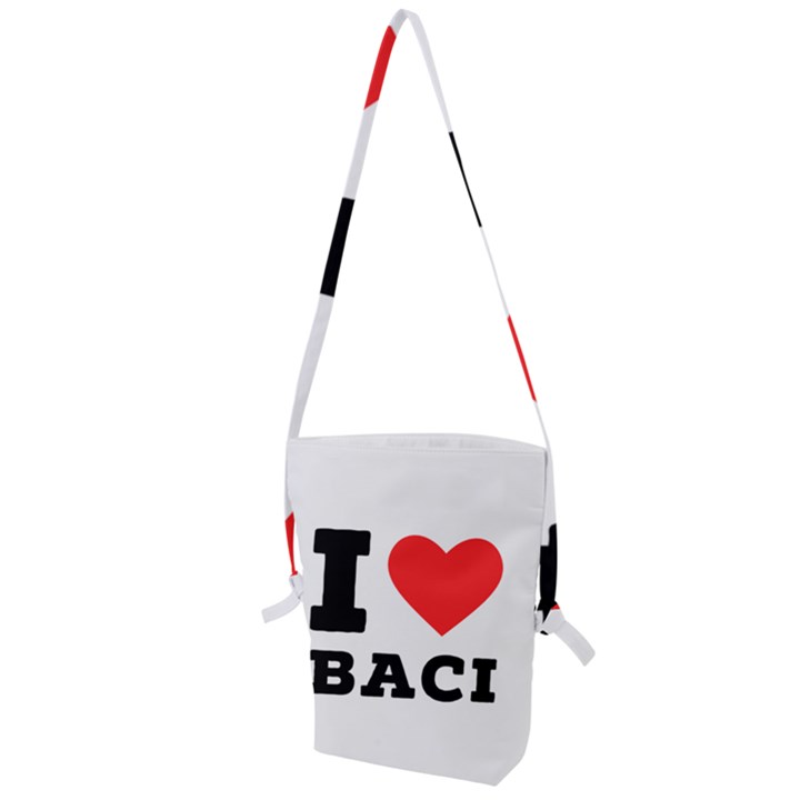 I love baci  Folding Shoulder Bag