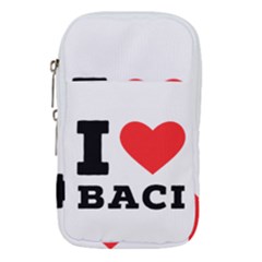 I Love Baci  Waist Pouch (small) by ilovewhateva