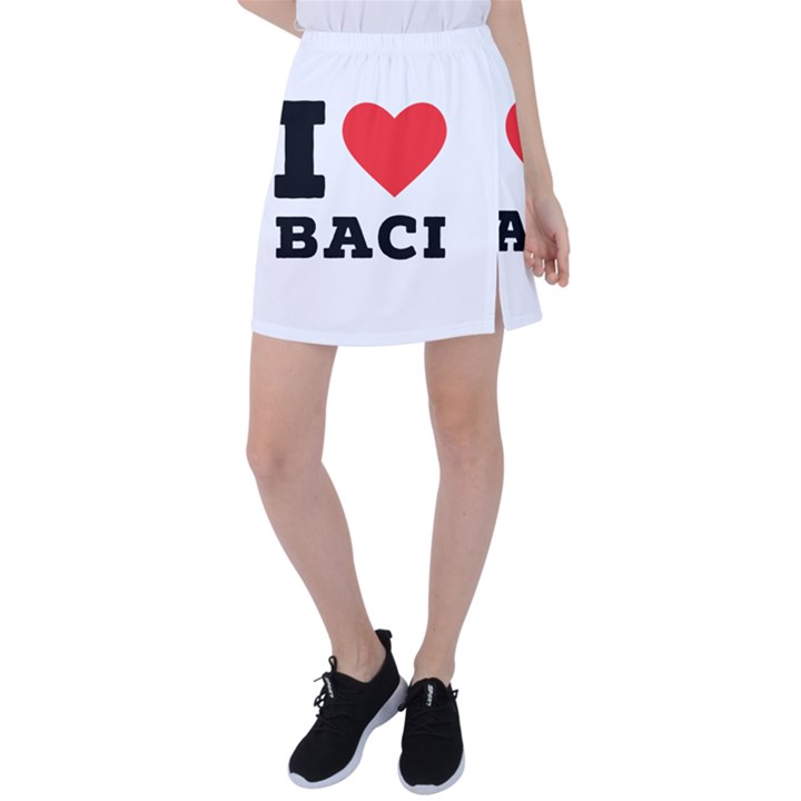 I love baci  Tennis Skirt