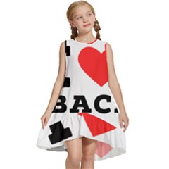 I Love Baci  Kids  Frill Swing Dress by ilovewhateva