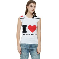 I Love Asparagus  Women s Raglan Cap Sleeve Tee by ilovewhateva