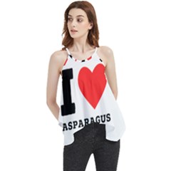 I Love Asparagus  Flowy Camisole Tank Top by ilovewhateva