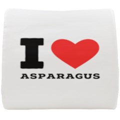 I Love Asparagus  Seat Cushion by ilovewhateva