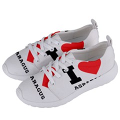 I Love Asparagus  Women s Lightweight Sports Shoes by ilovewhateva