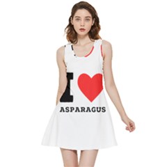 I Love Asparagus  Inside Out Reversible Sleeveless Dress by ilovewhateva