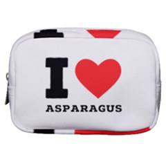 I Love Asparagus  Make Up Pouch (small) by ilovewhateva