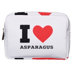 I Love Asparagus  Make Up Pouch (medium) by ilovewhateva