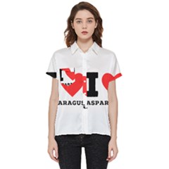 I Love Asparagus  Short Sleeve Pocket Shirt by ilovewhateva