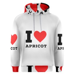 I Love Apricot  Men s Overhead Hoodie by ilovewhateva