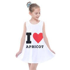 I Love Apricot  Kids  Summer Dress by ilovewhateva