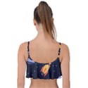 Cosmos Rockets Spaceships Ufos Frill Bikini Top View2