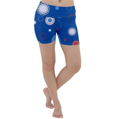 Christmas Pattern Tree Design Lightweight Velour Yoga Shorts by Cowasu